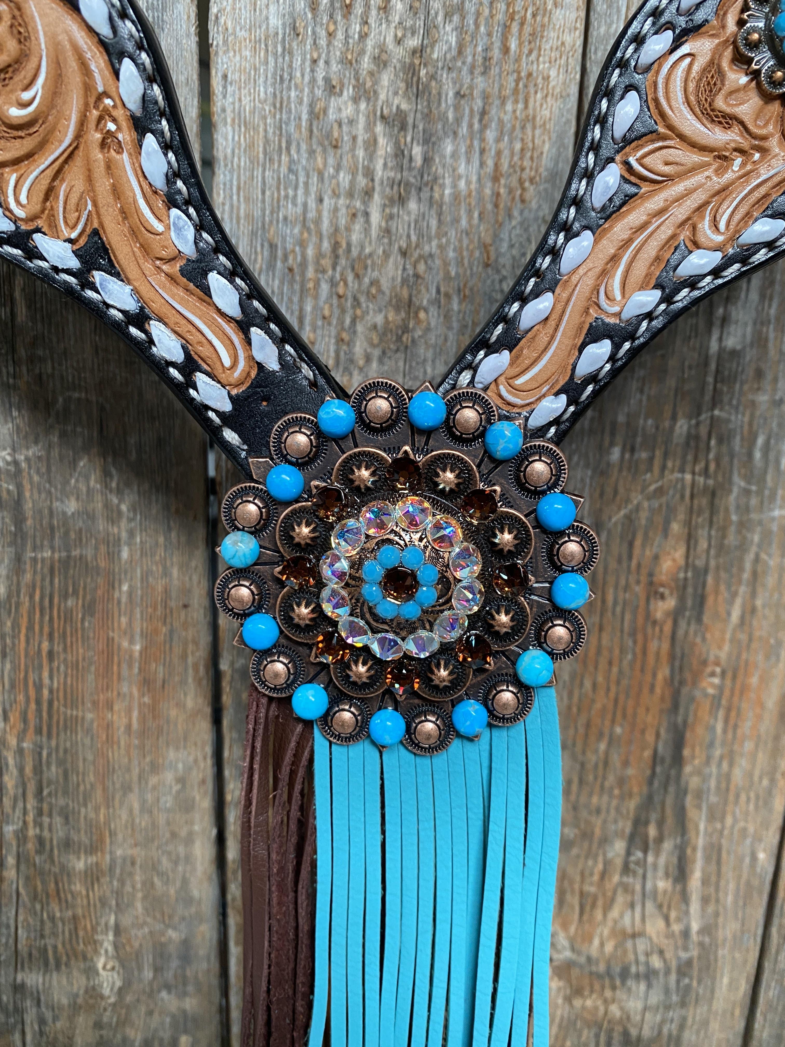 Designer Tack Mix N' Match Browband / One Ear Tack Set OEBC417