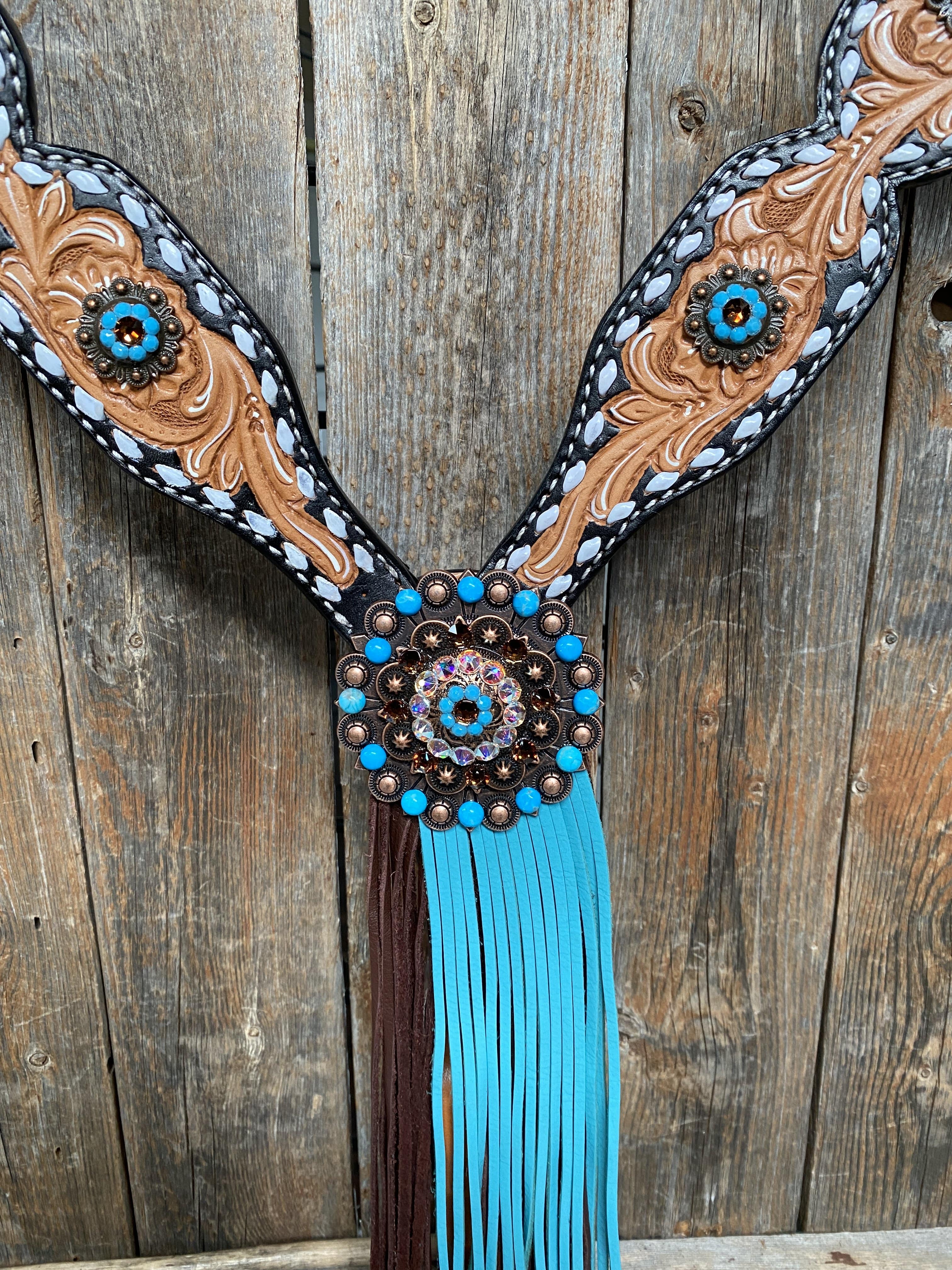 Designer Tack Mix N' Match Browband / One Ear Tack Set OEBC417