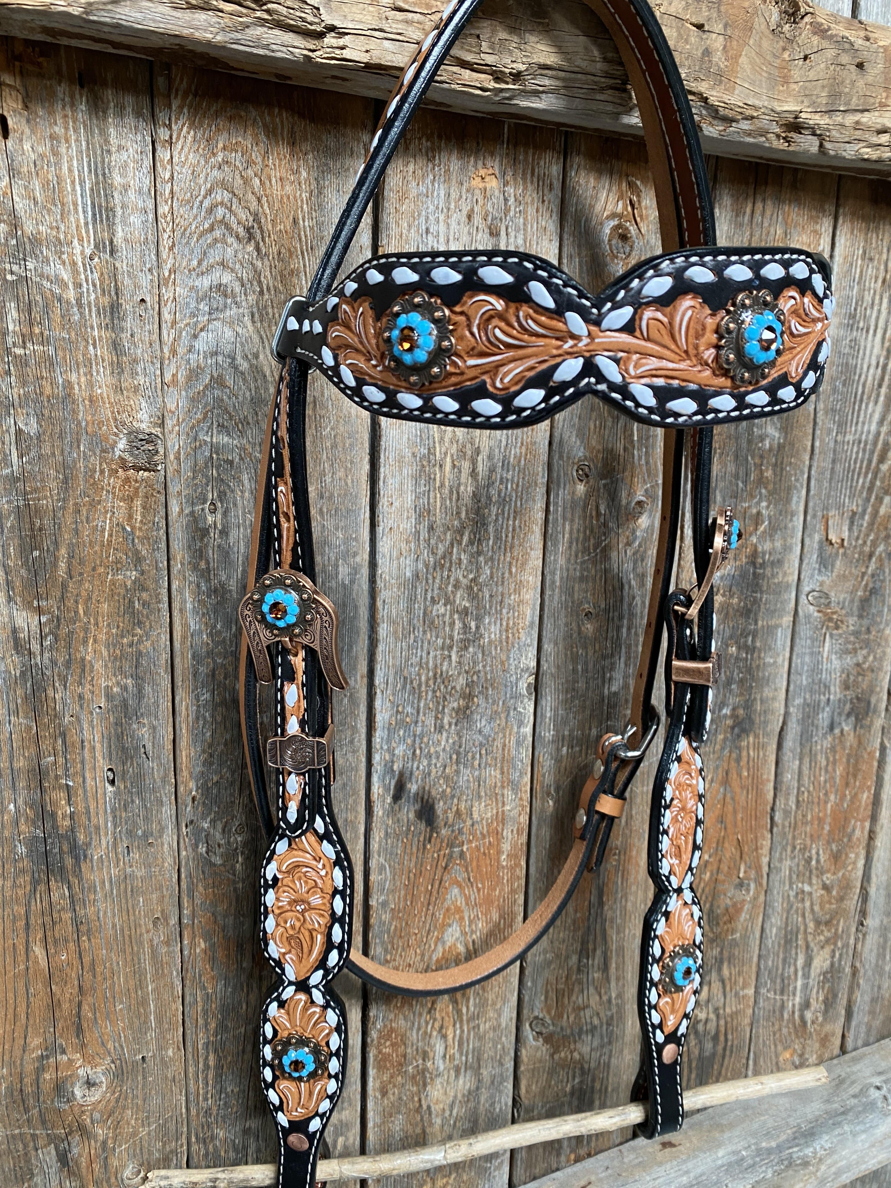 Designer Tack Mix N' Match Browband / One Ear Tack Set OEBC417