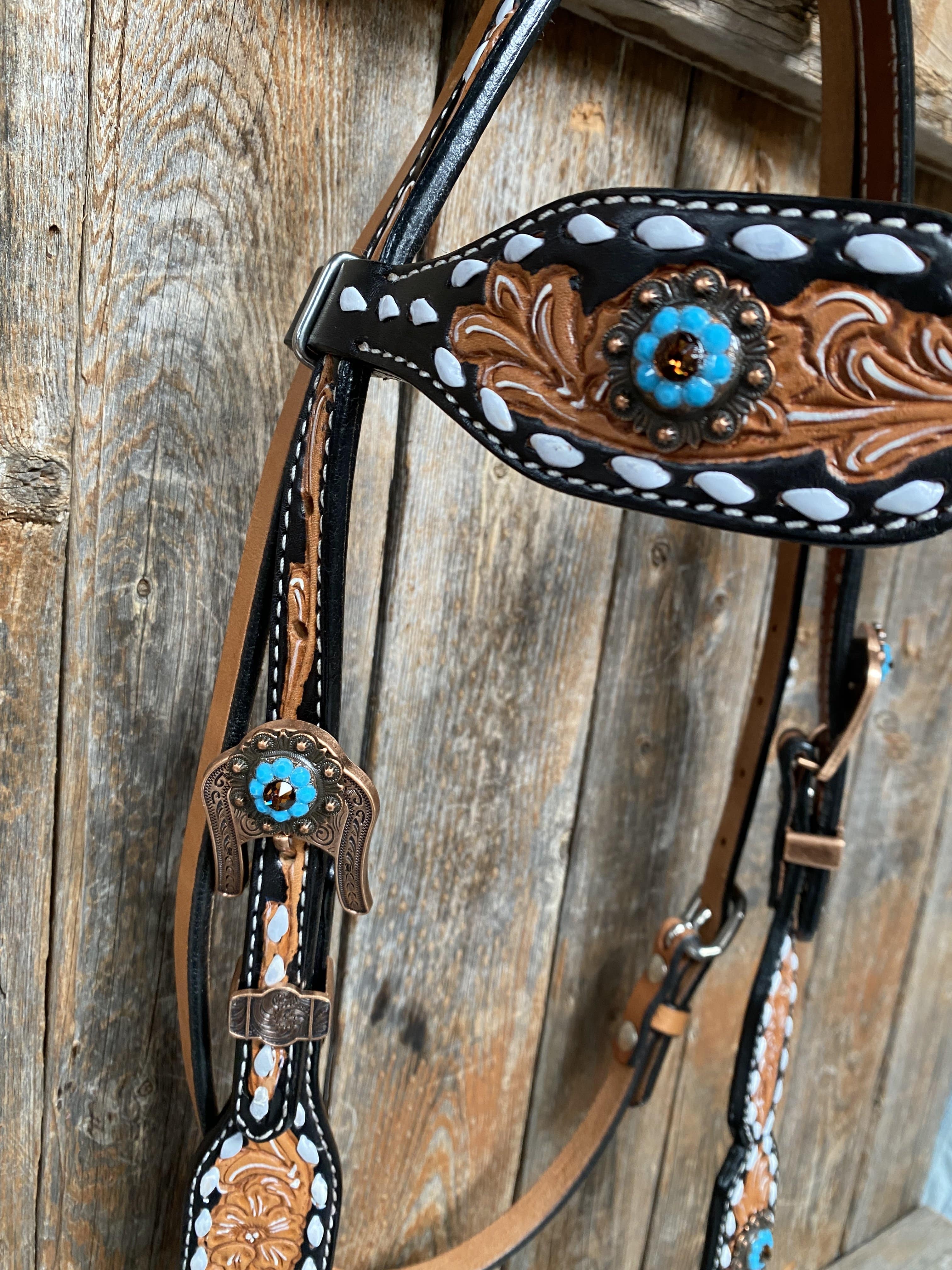 Designer Tack Mix N' Match Browband / One Ear Tack Set OEBC417