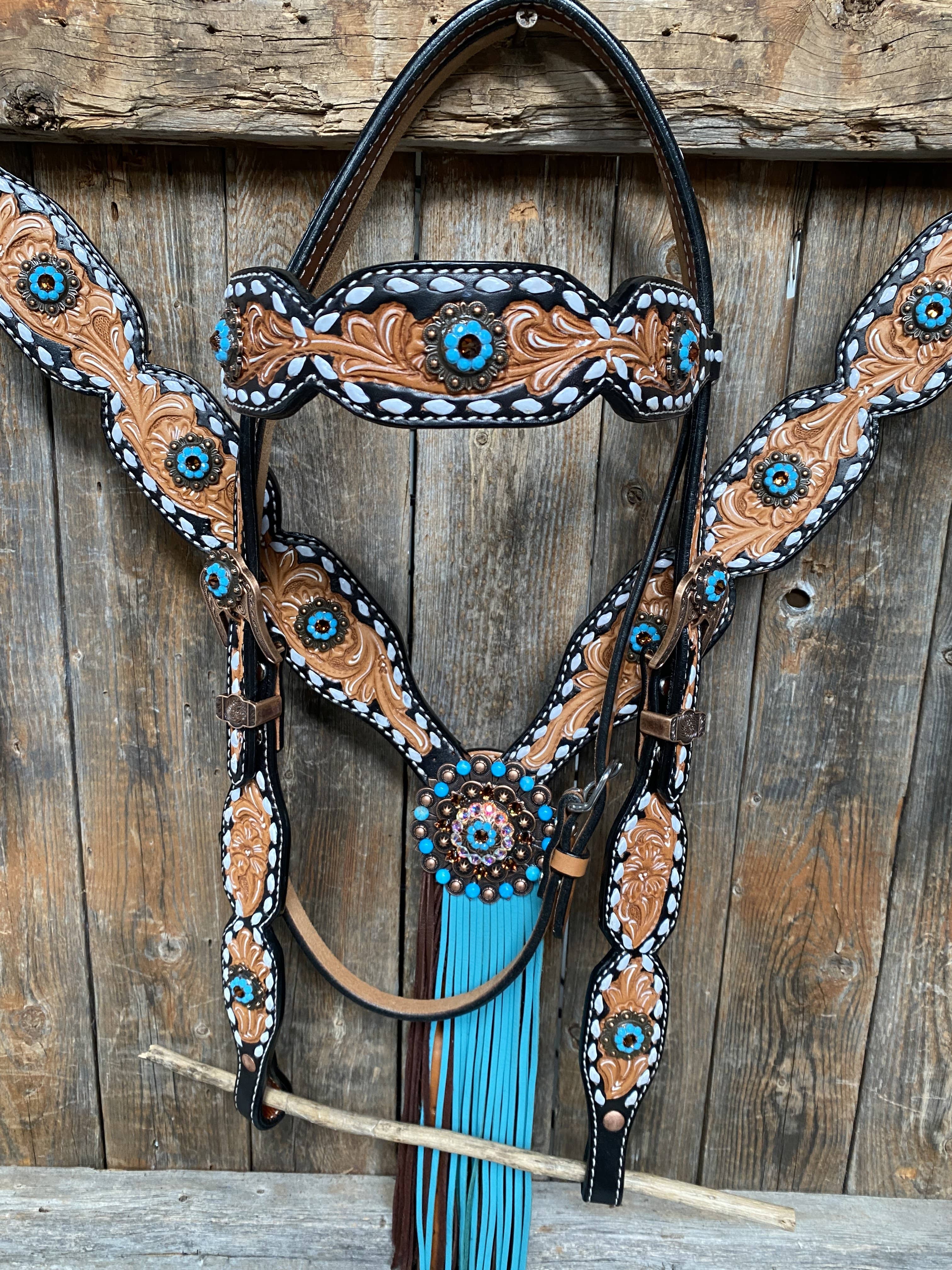 Designer Tack Mix N' Match Browband / One Ear Tack Set OEBC417