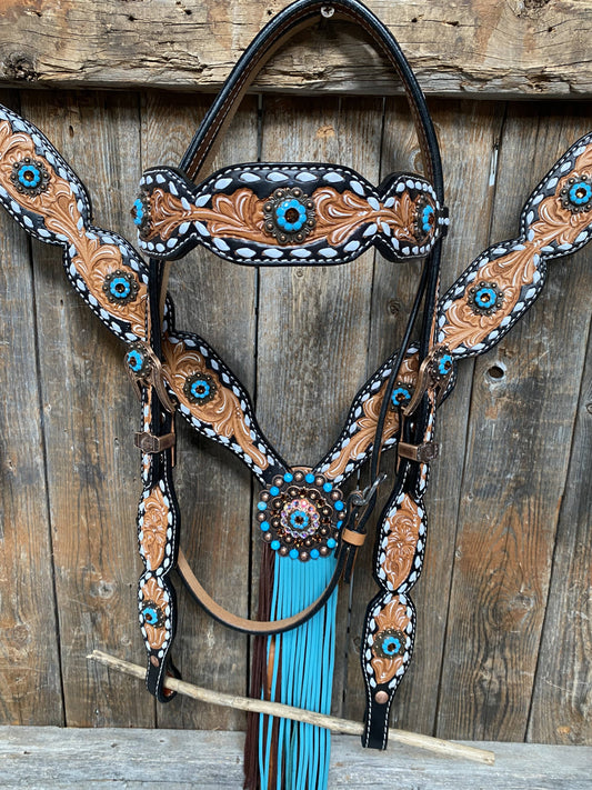 Designer Tack Mix N' Match Browband / One Ear Tack Set OEBC417