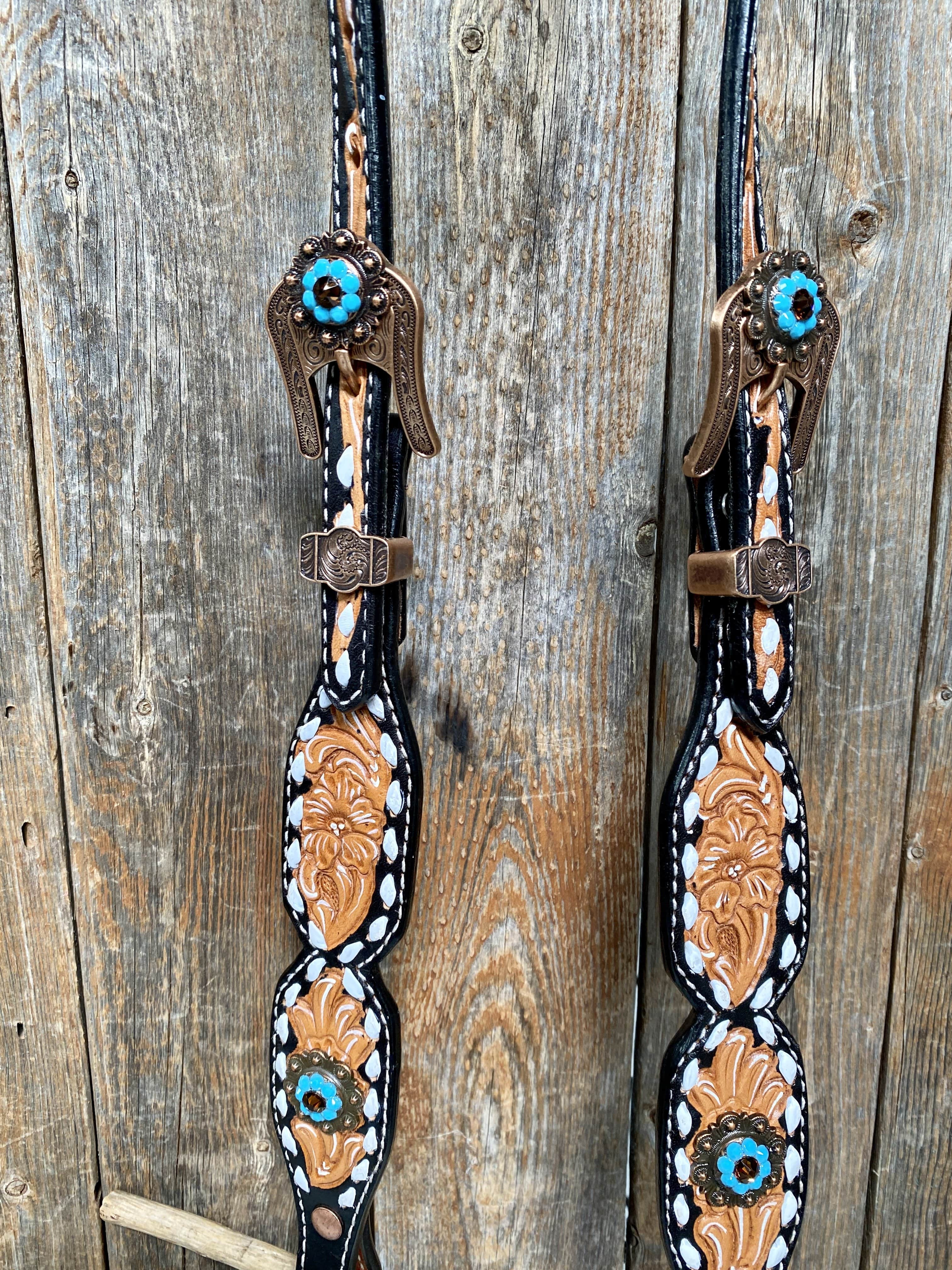 Designer Tack Mix N' Match Browband / One Ear Tack Set OEBC417