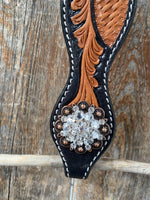 Designer Tack One Ear & Breastcollar -Two Tone OEBC424