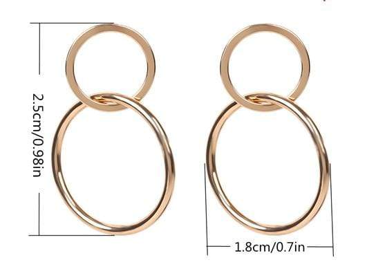 Earrings Ring / Hoop Earrings Gold / Silver