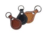 Key Chains Round Leather Key Chains