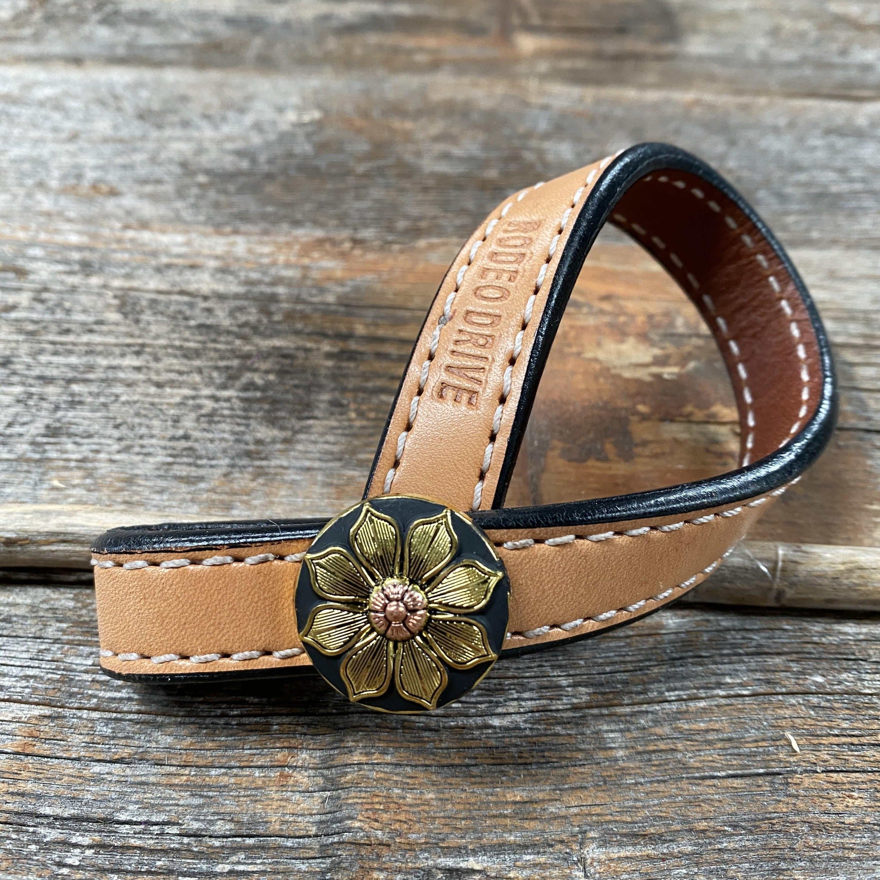Sunflower Rustic Tie Down Keepers TDW125