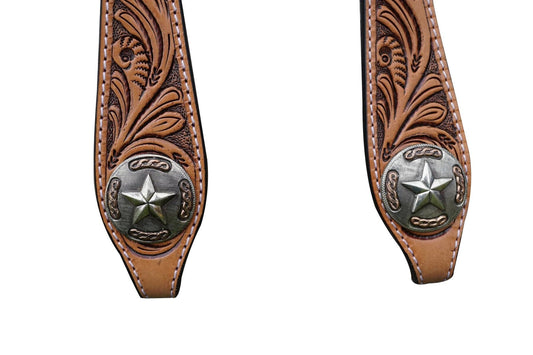 Tack Buckaroo One Ear Headstall / Bridle #OE1063 OE1063