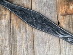Tack Floral Tooled Black Breastcollar #5066 5066