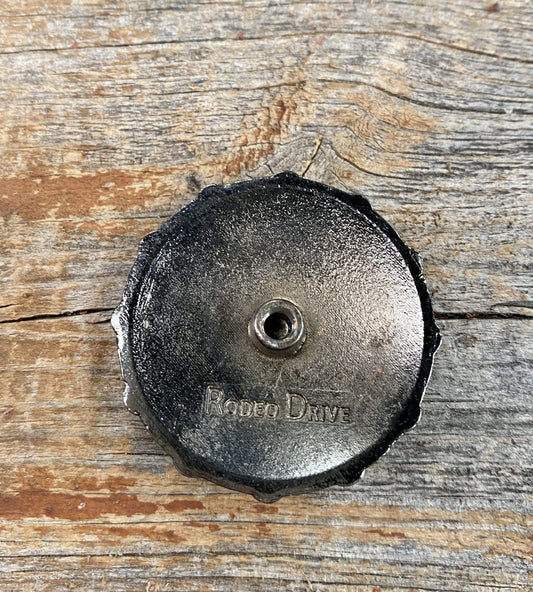 Western Conchos Antique Silver Cross Western Concho  1". W191S W191S