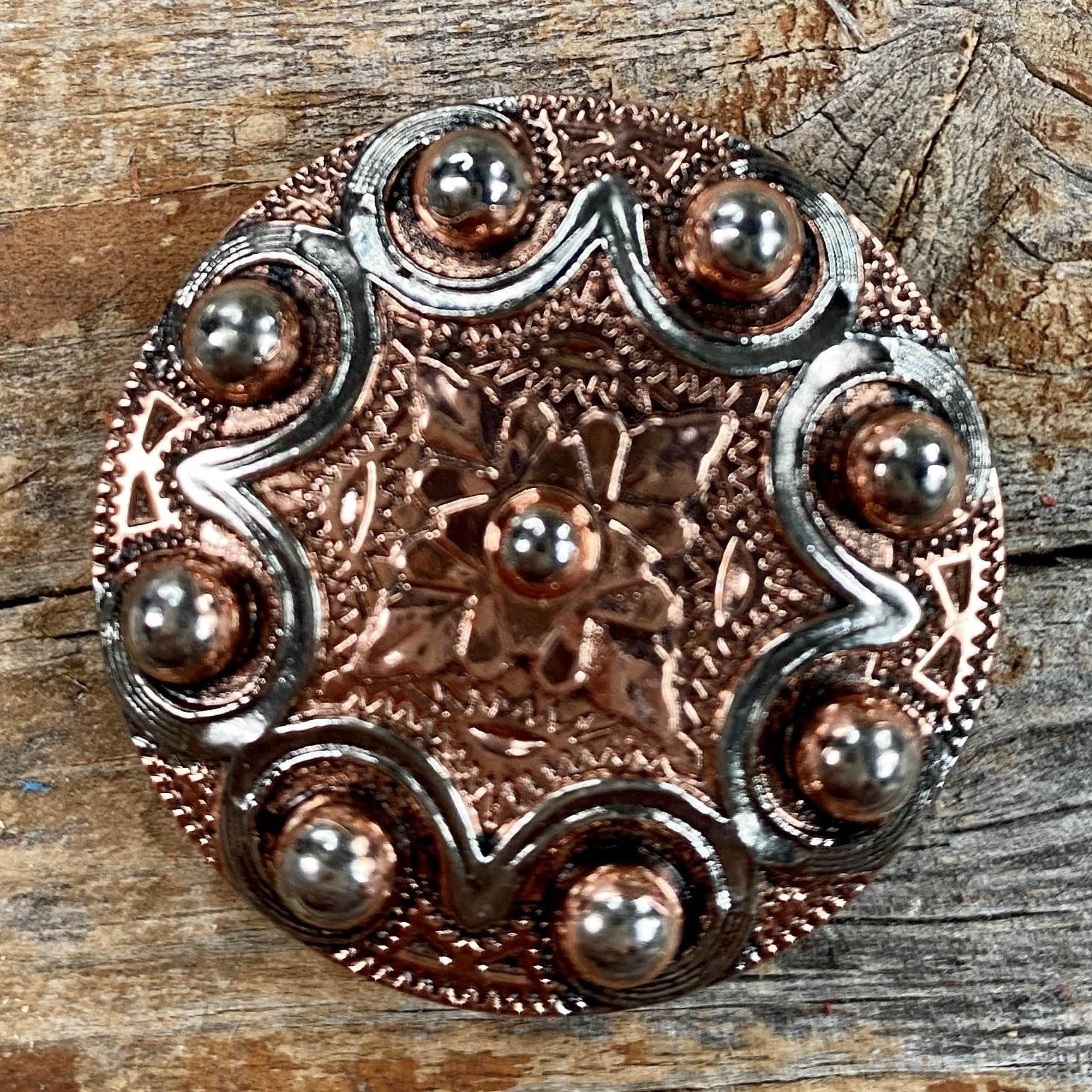 Western Conchos Copper Dots 1.5