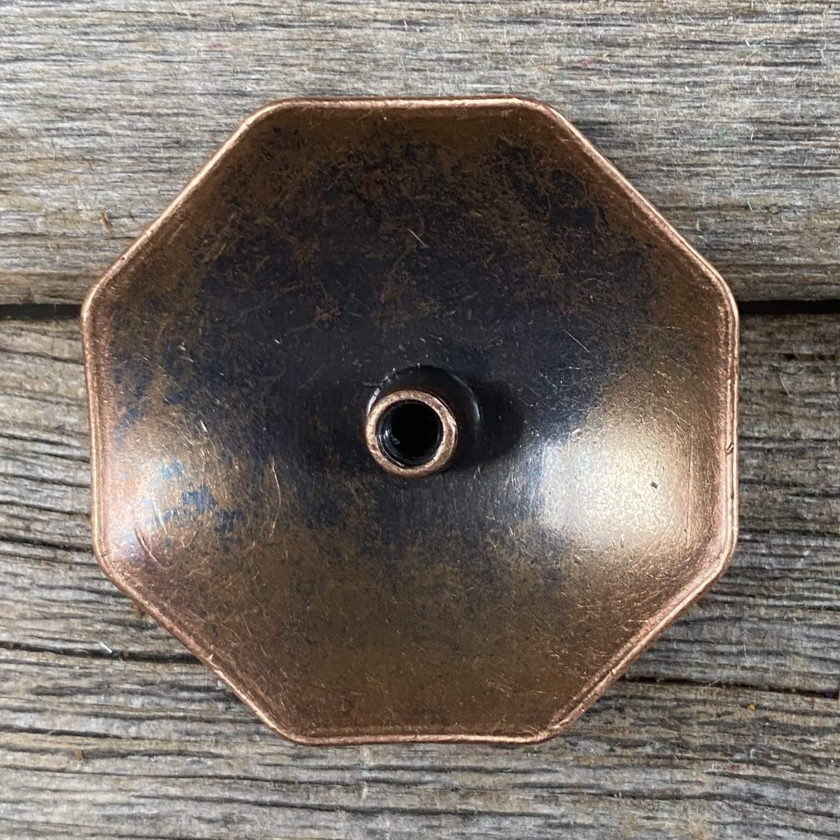 Western Conchos Copper Emerald Green  Concho 1.5