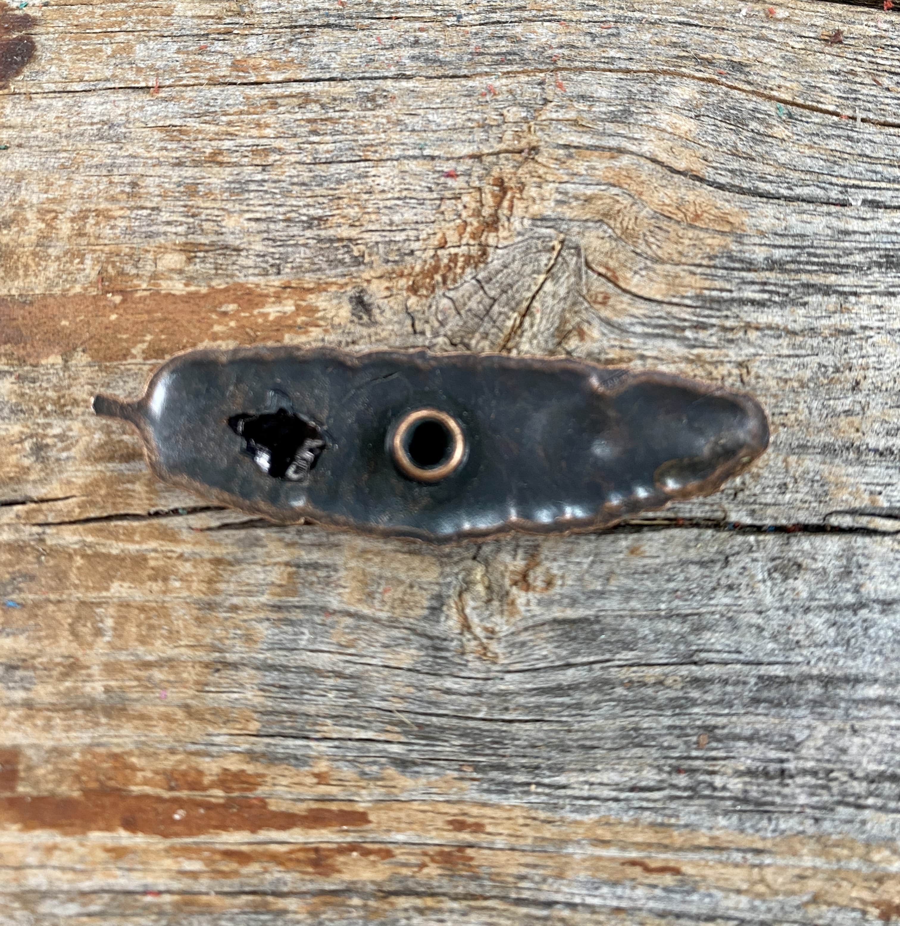 Western Conchos Copper Feather Concho 2