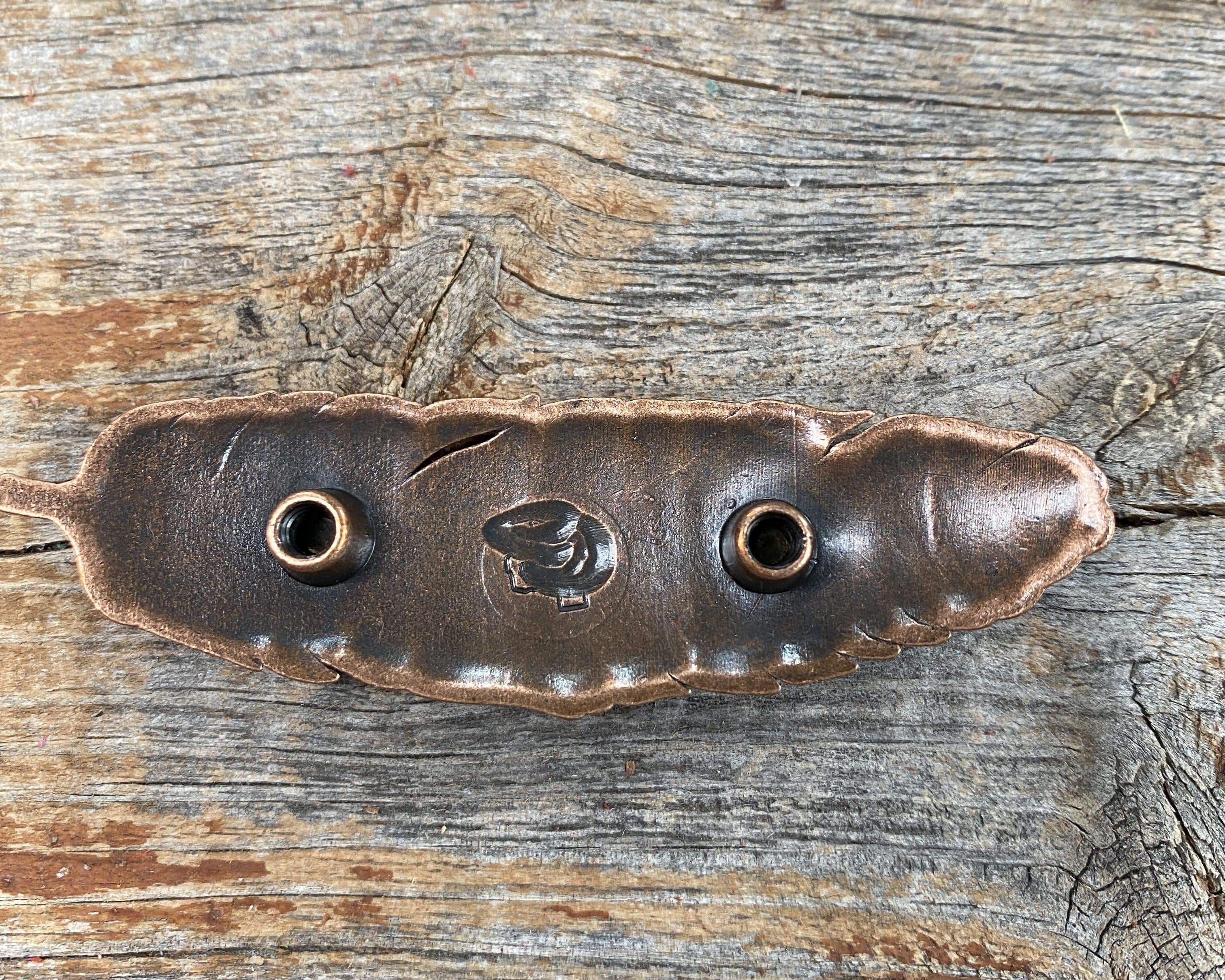 Western Conchos Copper Feather Concho 3