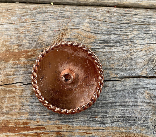 Western Conchos Copper Turquoise Blossom W206L W206L