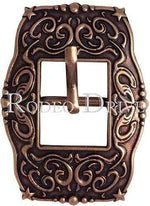 Western Conchos Small Star Copper Cart Buckle W176B W176B