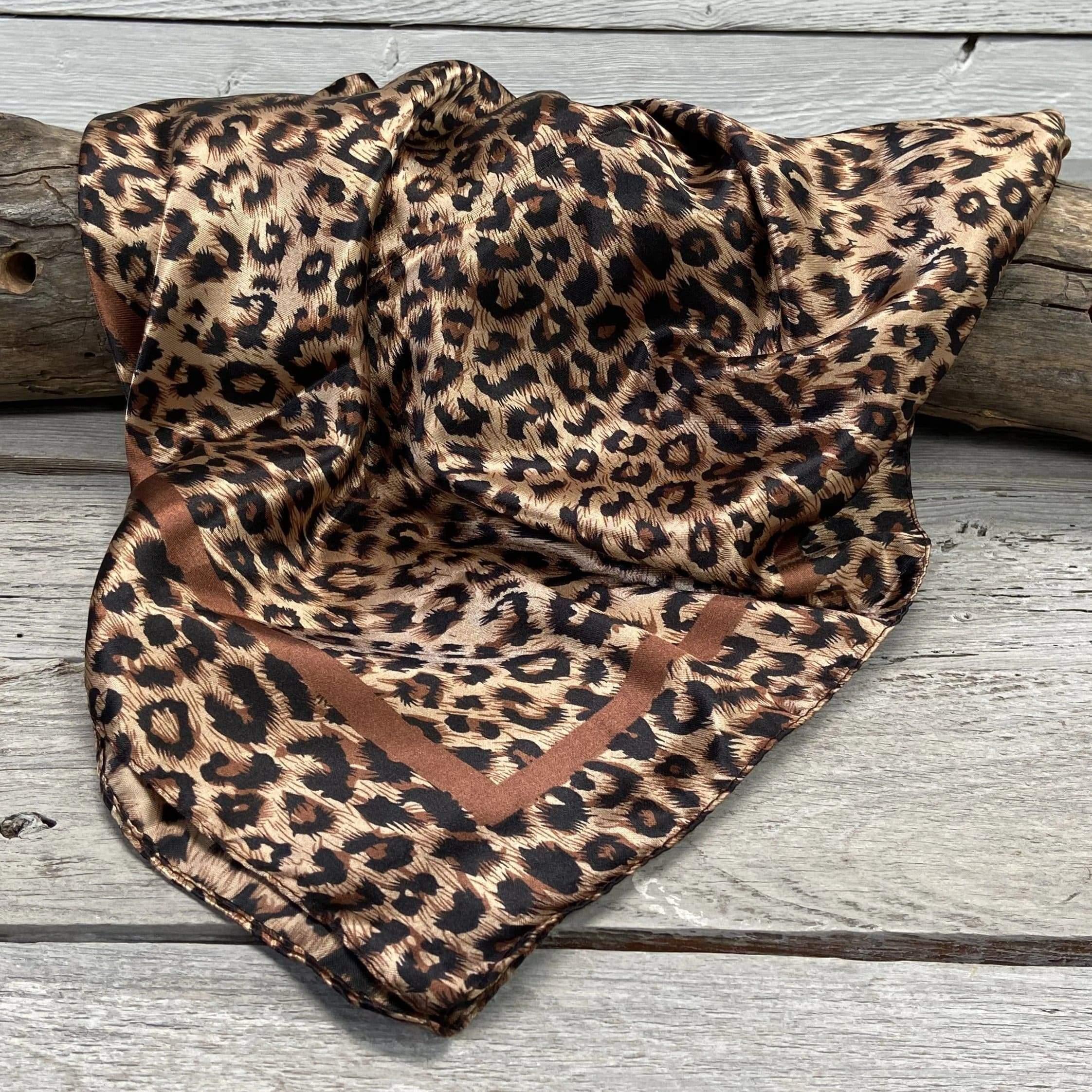 Wild Rags WR169 Brown Leopard Wild Rag/Scarf WR169