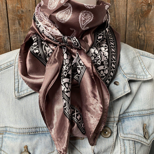 Wild Rags WR2557 Two Tone Paisley Wild Rag / Scarf WR2557