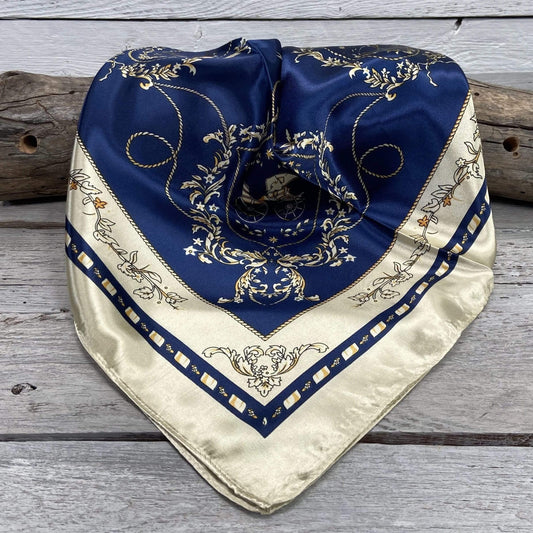 Wild Rags WR328 Blue Carriage Wild Rag/Scarf WR328