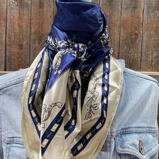 Wild Rags WR328 Blue Carriage Wild Rag/Scarf WR328