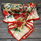 Wild Rags WR832 Red Green & Gold Floral Wild Rag / Scarf WR832