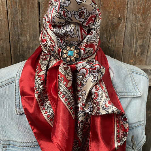 Wild Rags WRC2141A Classic Paisley Wild Rag / Scarf -W188L Slide WRC2141A
