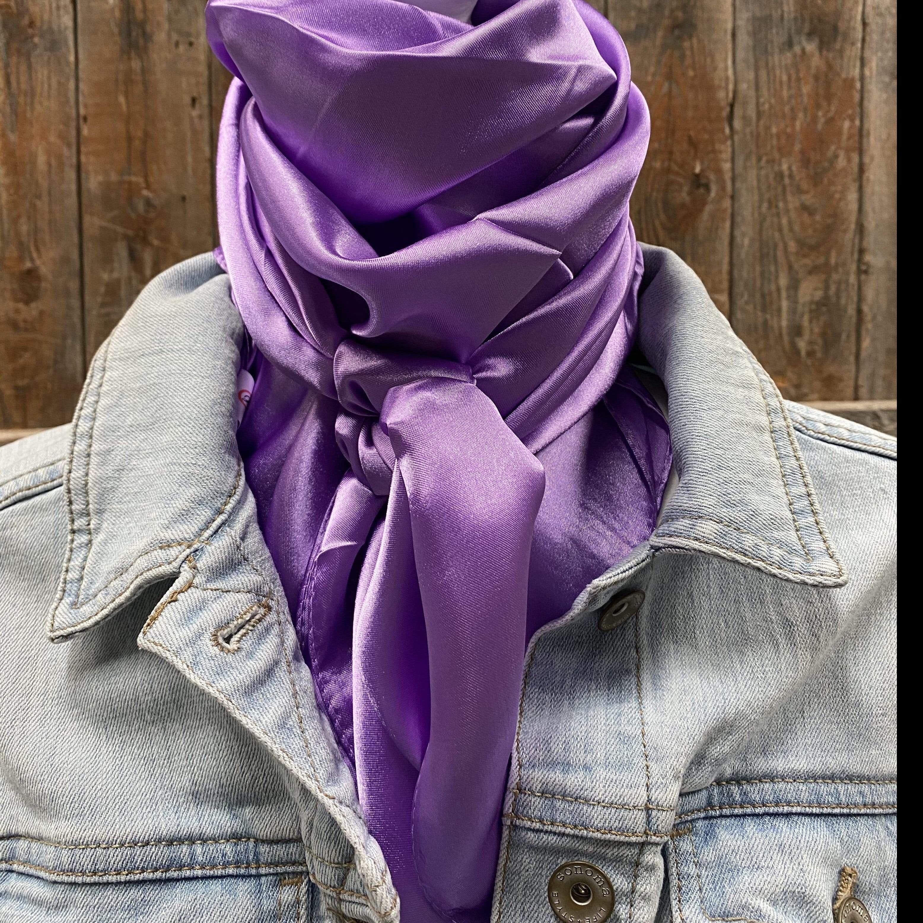 Wild Rags WRS13 Solid Lavender Wild Rag/Scarf WRS13