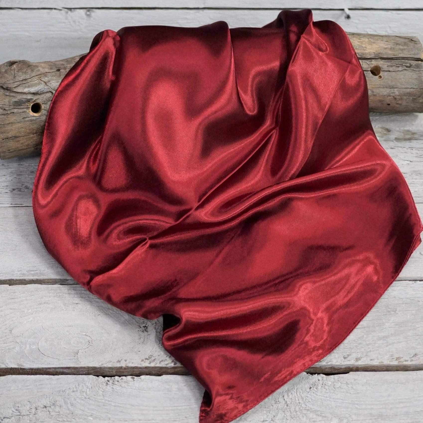 Wild Rags WRS14 Solid Burgundy Wild Rag / Scarf WRS14