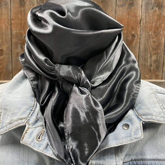 Wild Rags WRS15 Solid Silver / Grey Wild Rag / Scarf WRS15