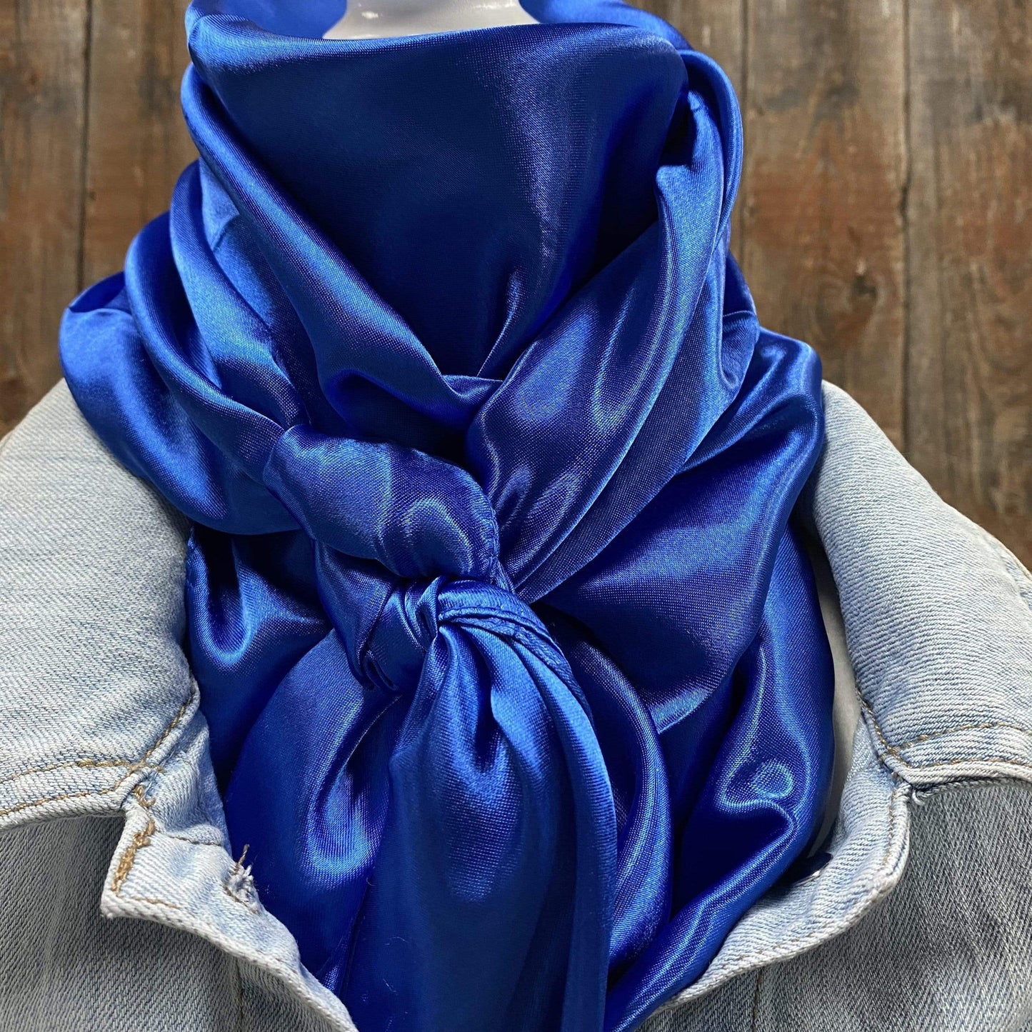 Wild Rags WRS17 Solid Electric Blue Wild Rag / Scarf WRS17