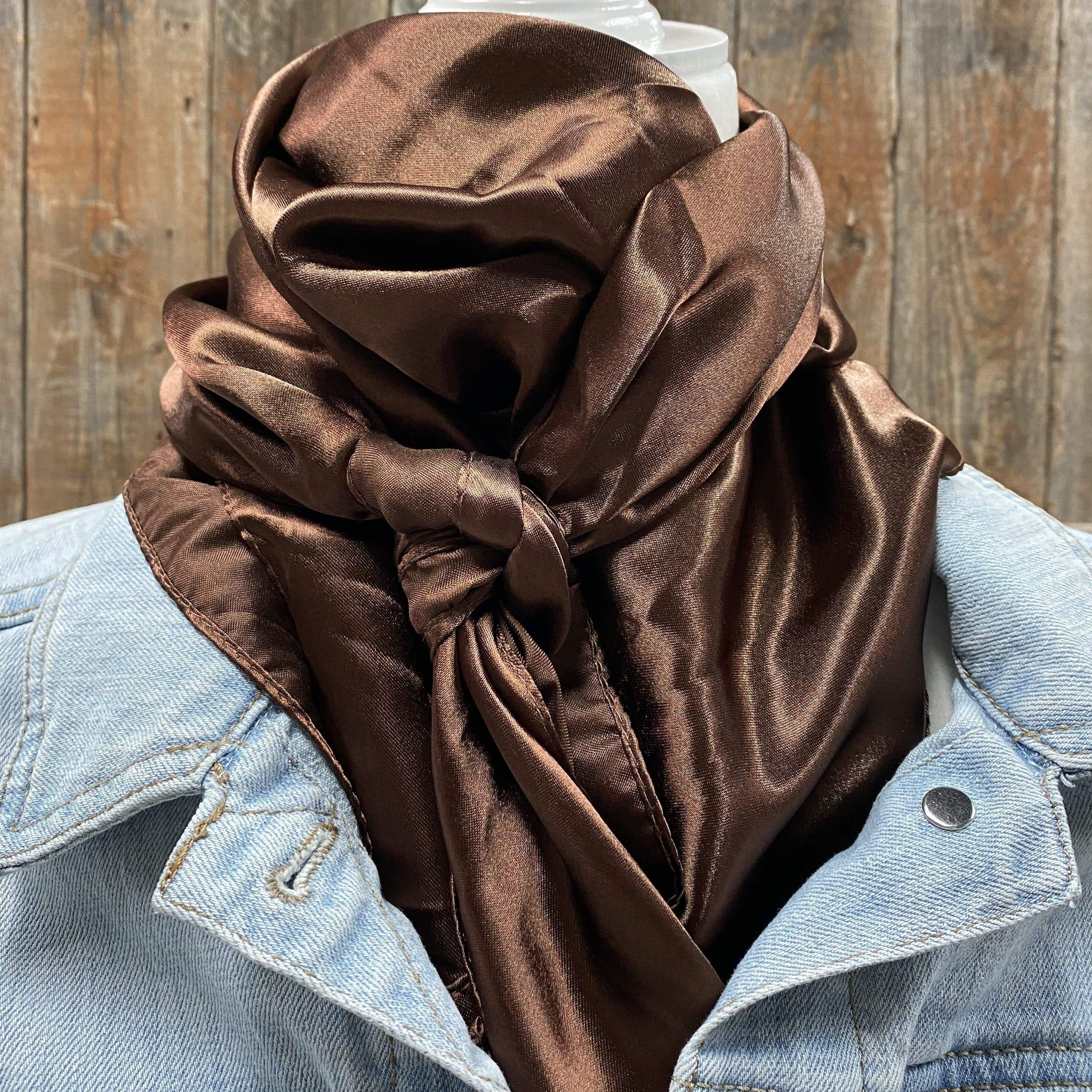 Wild Rags WRS2 Solid Brown Wild Rag / Scarf #WRS2 WRS2