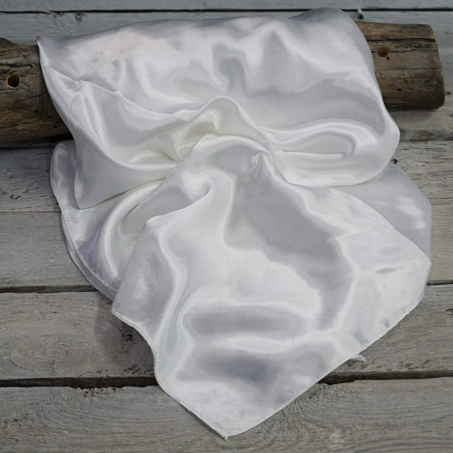 Wild Rags WRS3 Solid White Wild Rag/Scarf WRS3