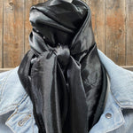 Wild Rags WRS4 Solid Black Wild Rag/Scarf WRS4