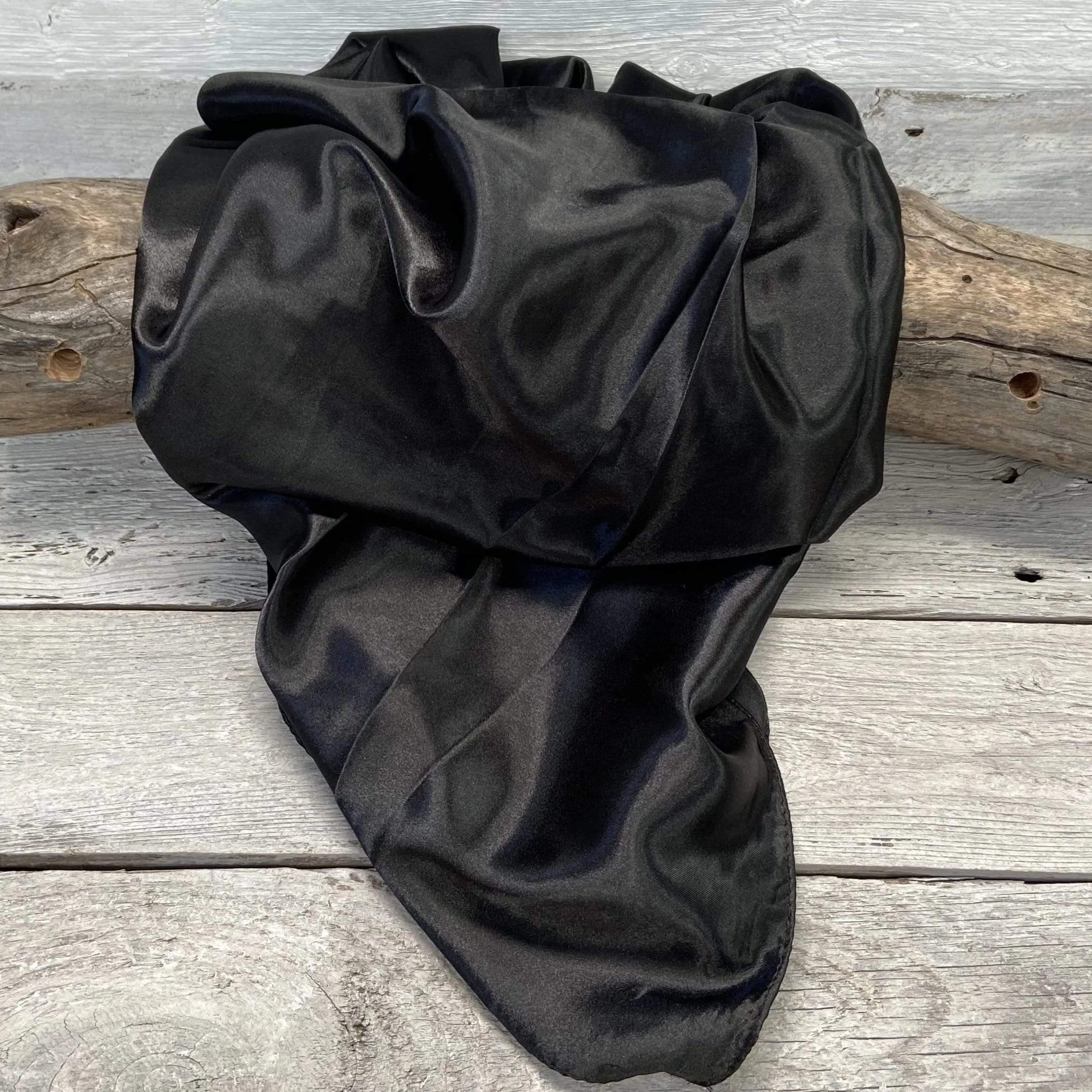 Wild Rags WRS4 Solid Black Wild Rag/Scarf WRS4