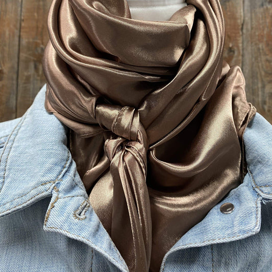 Wild Rags WRS7 Solid Tan Wild Rag / Scarf WRS7