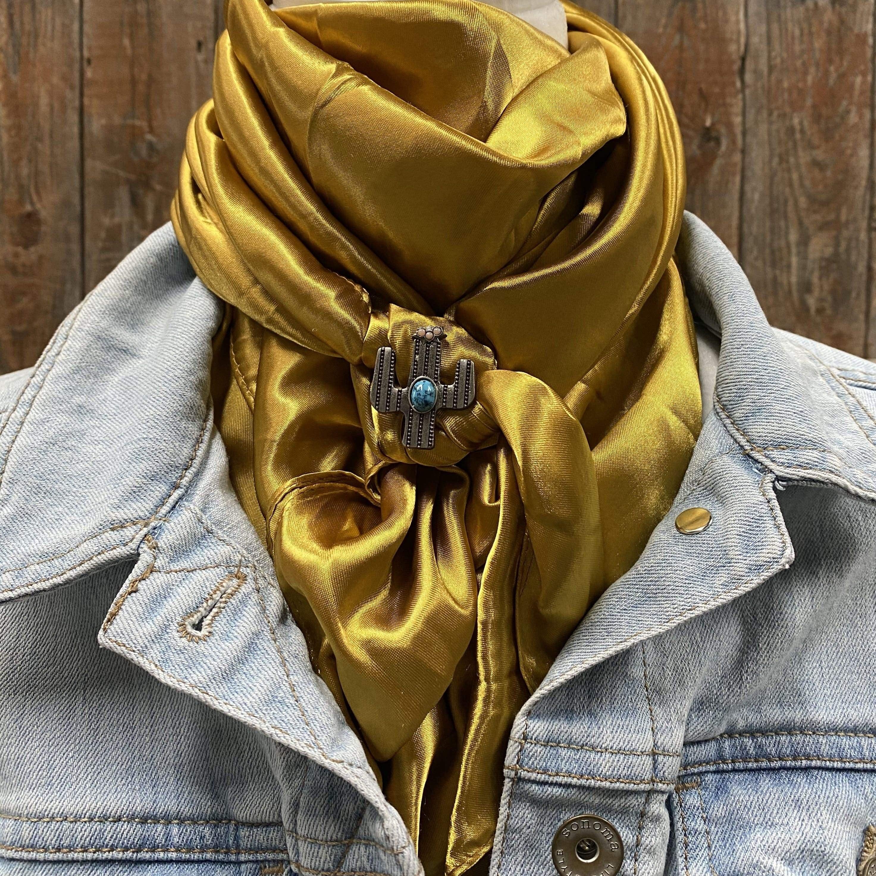 Wild Rags WRSC19B Solid Mustard Yellow Wild Rag/Scarf - W178L Slide WRSC19B